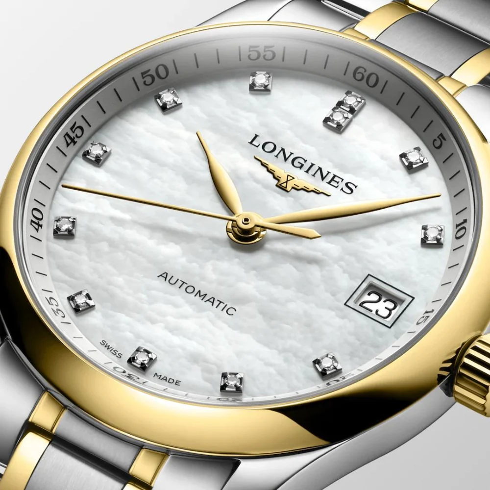 Longines Master Collection Mother of Pearl Dial 34mm Watch - Image 3