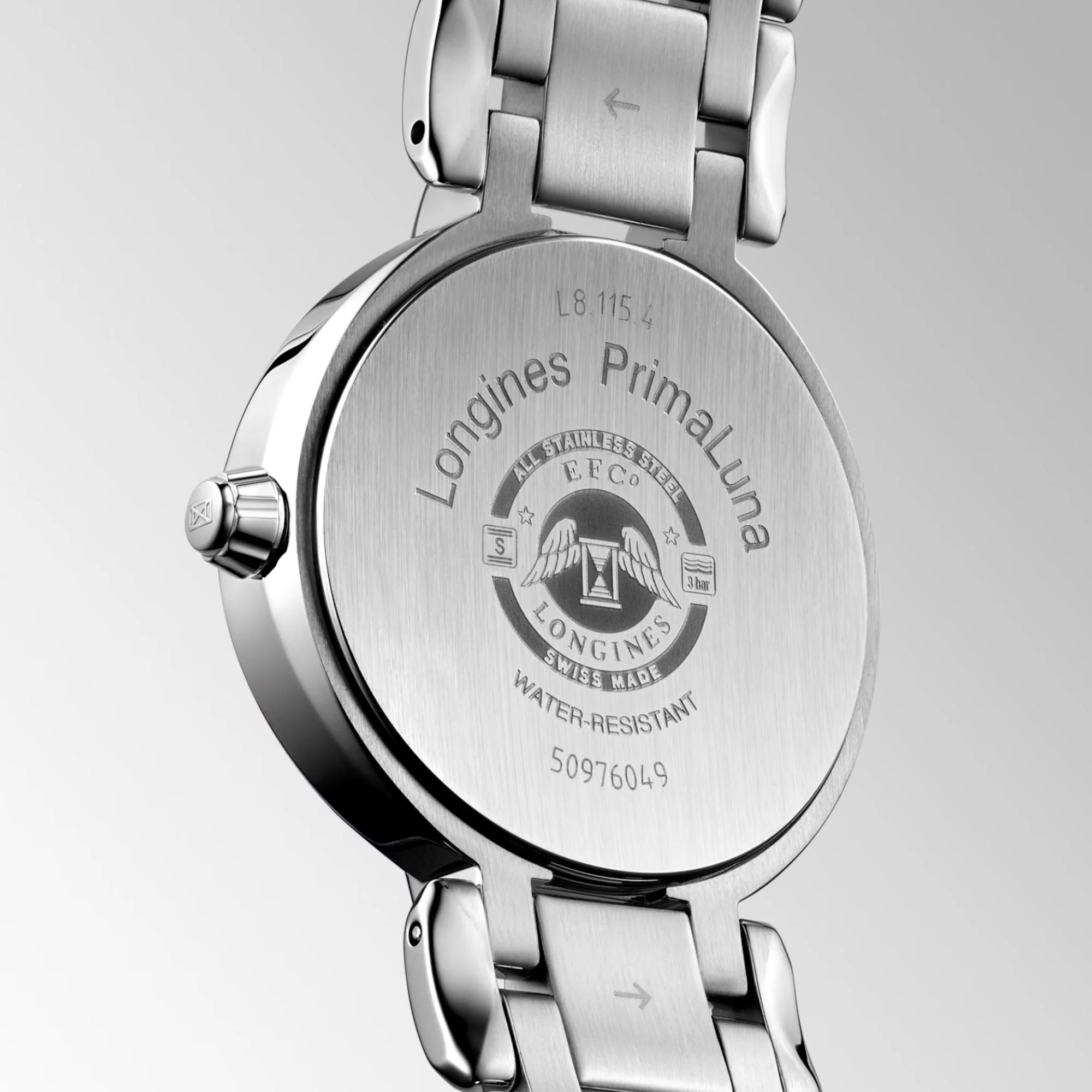 Longines PrimaLuna Green Dial 30.5mm Watch - Image 4