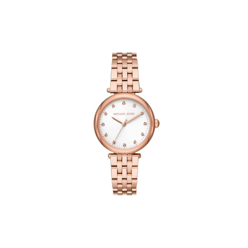 Michael Kors Diamond Darci Rose Gold Tone Watch MK4568