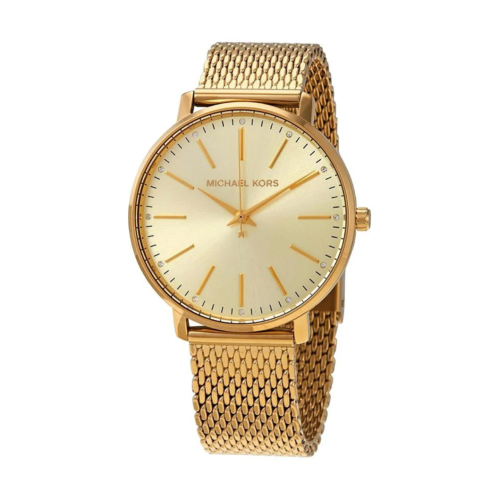 Michael Kors Gold Mesh Ladies Watch