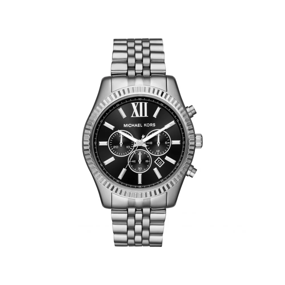 Michael Kors Lexington Silver Watch MK8602