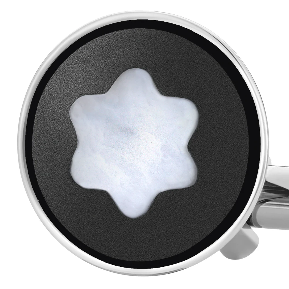 Montblanc Round Star Cufflinks - Image 2