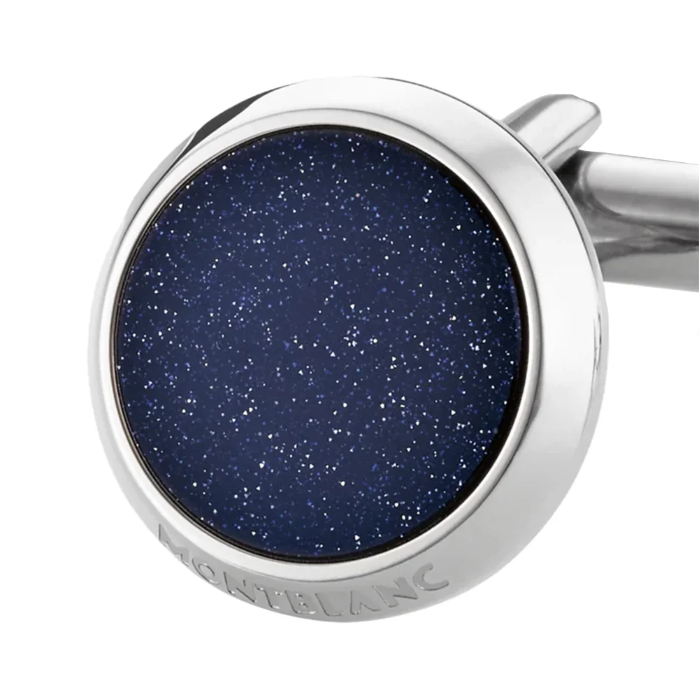 Montblanc Meisterstück Blue Cufflinks - Image 3