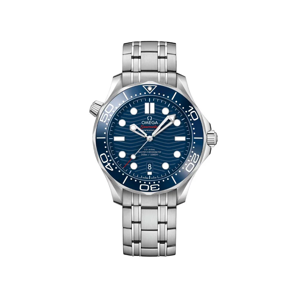 OMEGA Seamaster Diver 300m Chronometer 42mm Blue Dial Watch
