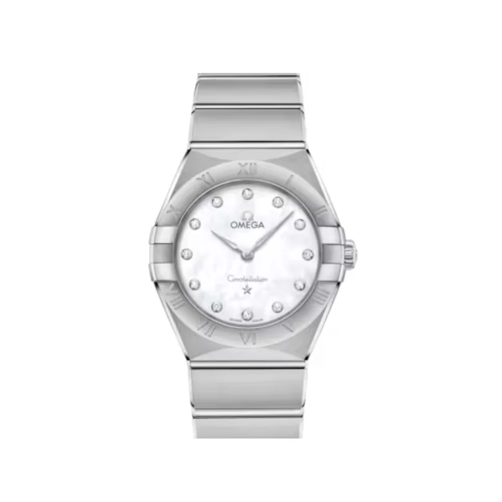 OMEGA Constellation Quartz 28mm Mother of Pearl Dial Watch