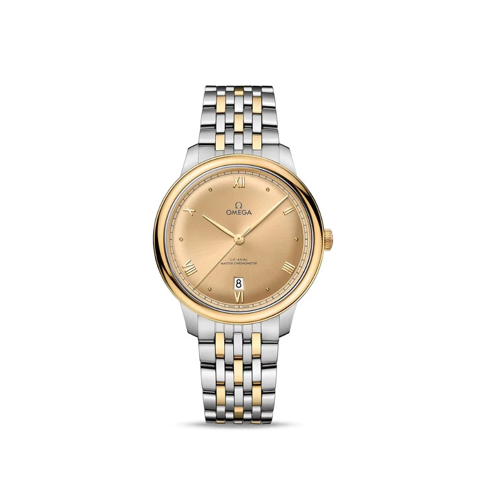 OMEGA De Ville Prestige Co-Axial Master Chronometer 40mm Gold Dial