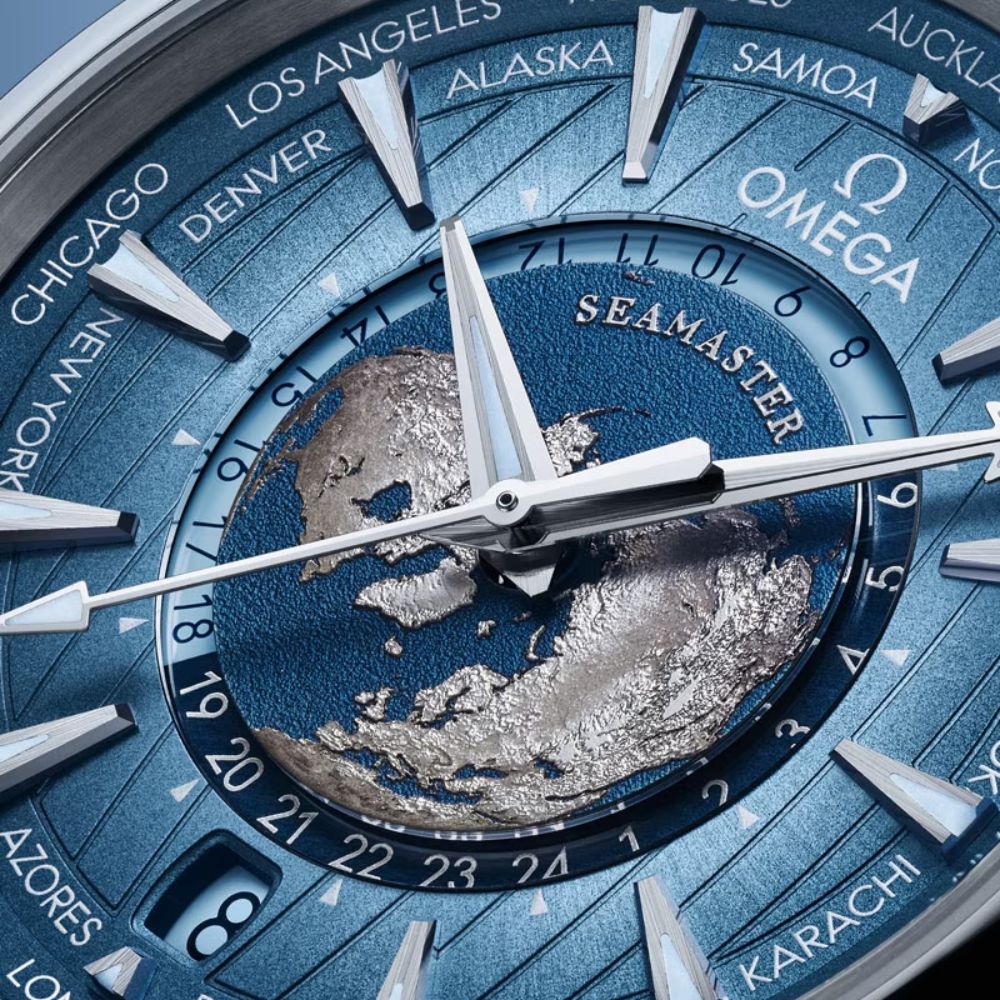 OMEGA Seamaster Aqua Terra 150M Worldtimer 43mm Watch - Image 4