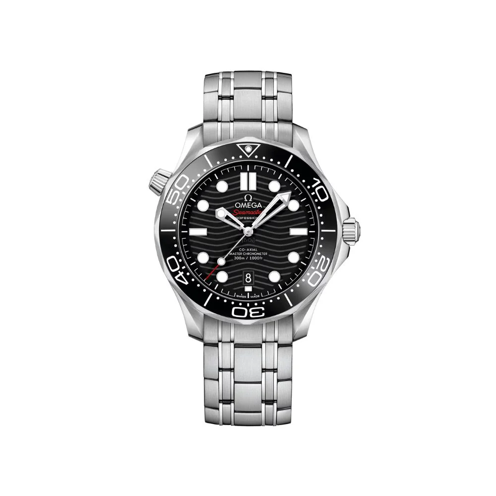 OMEGA Seamaster Master Diver 300m Chronometer 42mm Black Dial Watch