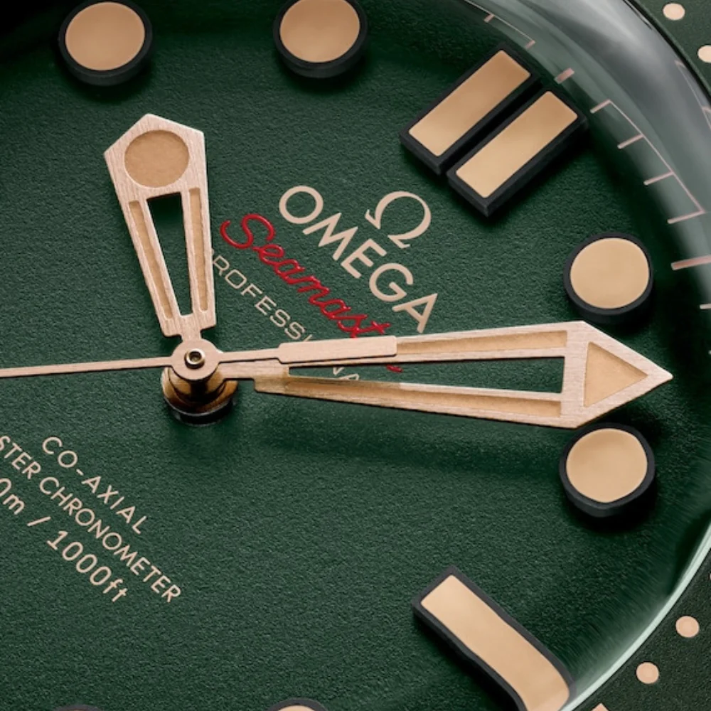 Omega Seamaster Diver 300M 42mm Titanium & Bronze Gold and Rubber Strap Watch - Image 3
