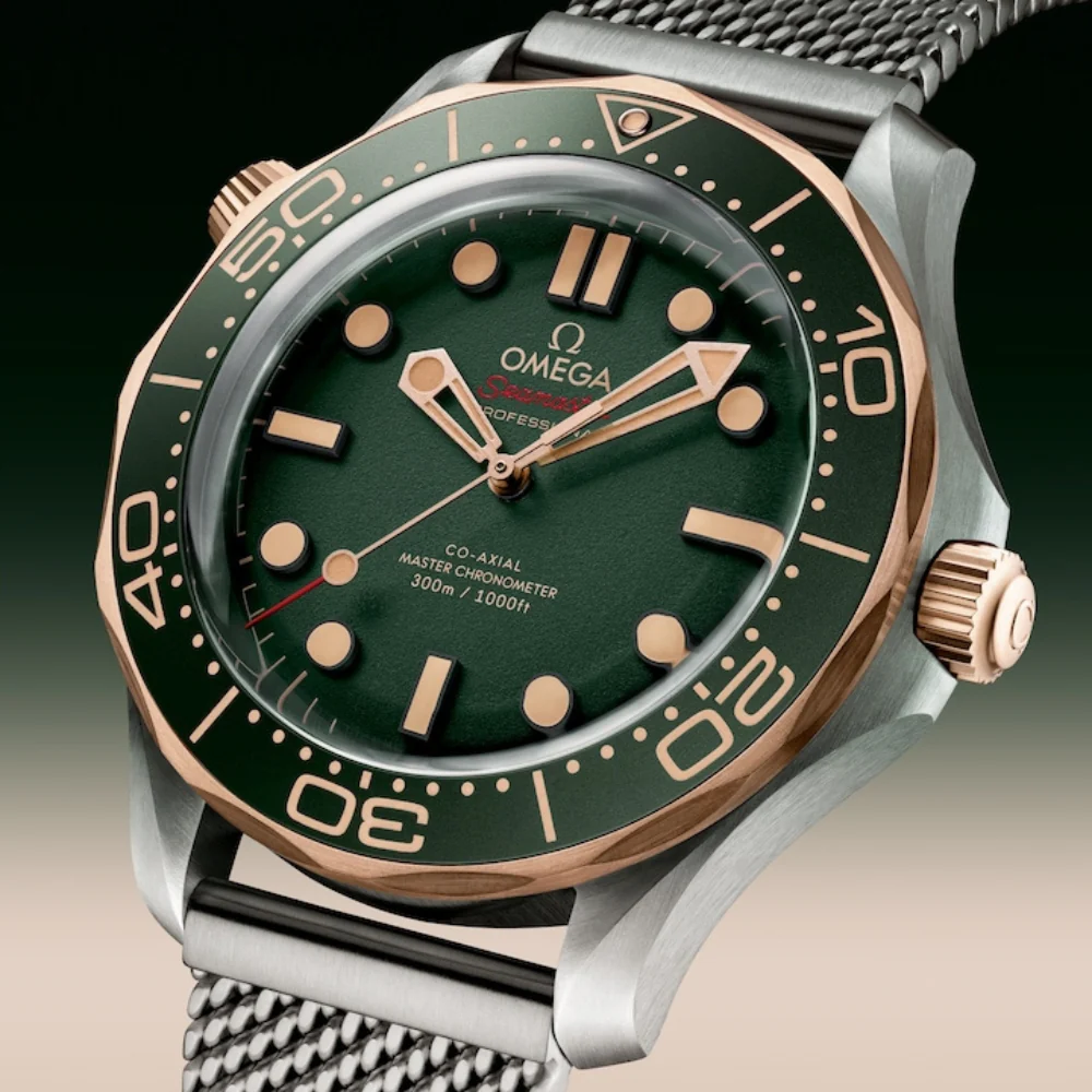 Omega Seamaster Diver 300M 42mm Titanium & Bronze Gold Watch - Image 5