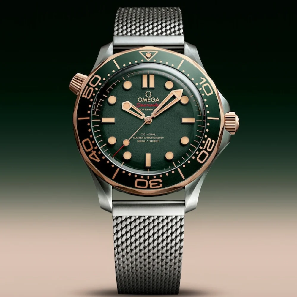 Omega Seamaster Diver 300M 42mm Titanium & Bronze Gold Watch - Image 6