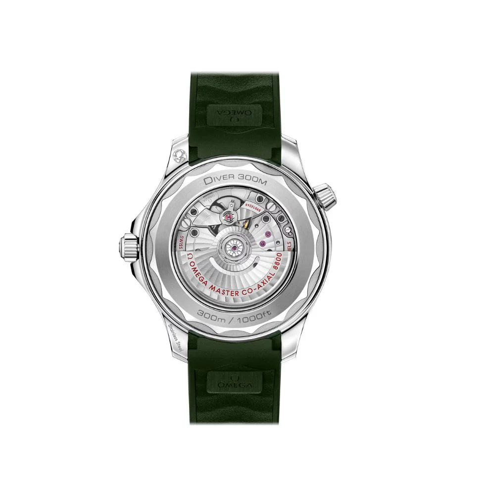 OMEGA Seamaster Diver 300m Co-Axial Master Chronometer 42mm Green Dial - Image 2
