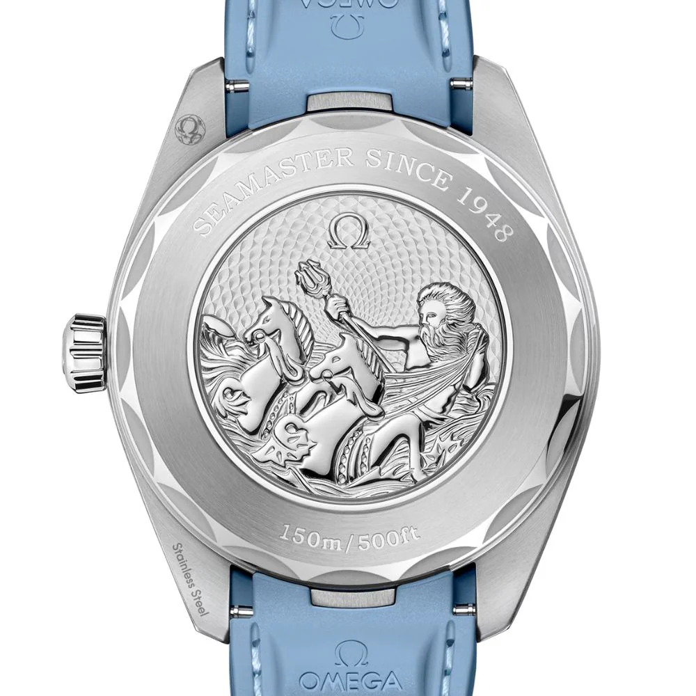 OMEGA Seamaster Worldtimer Aqua Terra 150M Rubber Strap Watch - Image 2