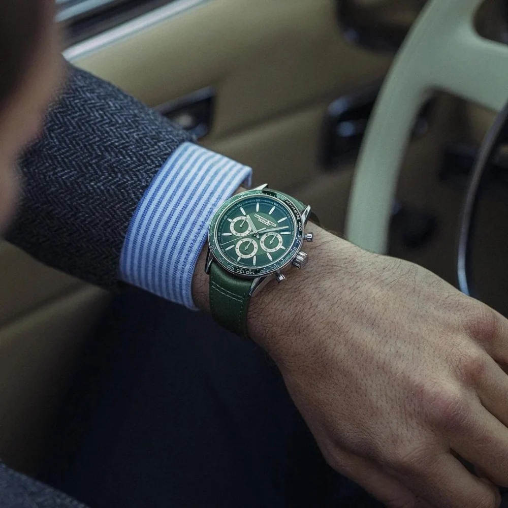 Raymond Weil Freelancer Green 43.5mm Watch - Image 2
