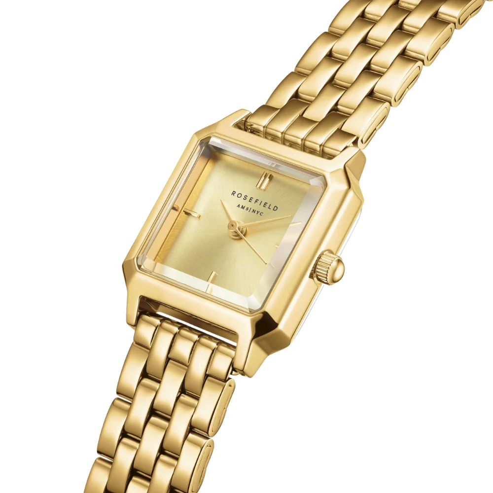 Rosefield Boxelle Champagne Watch - Image 3