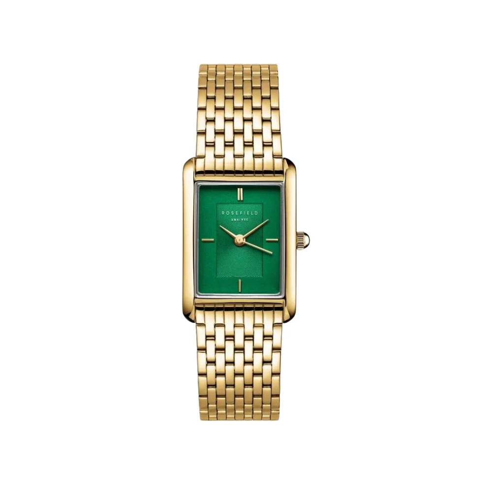 Rosefield Heirloom Emerald Gold Watch