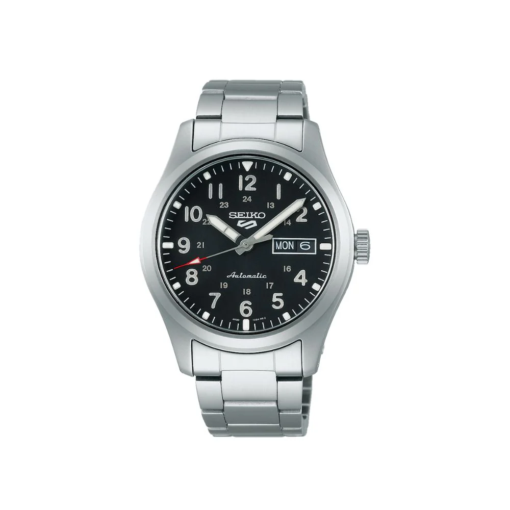 Seiko 5 Sports Field Sports Style Black Dial Watch