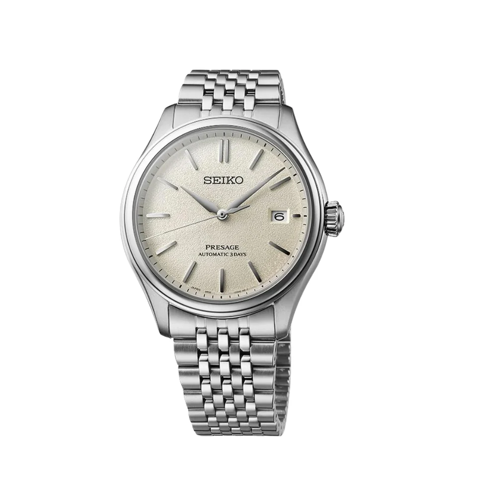 SEIKO PRESAGE Classic Series Shiro-iro White Dial Watch