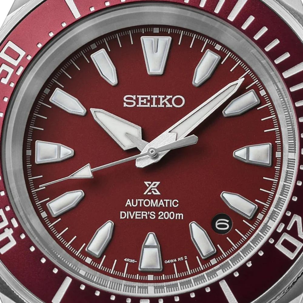 SEIKO PROSPEX 4R Red "Shog-urai" Diver - Image 4