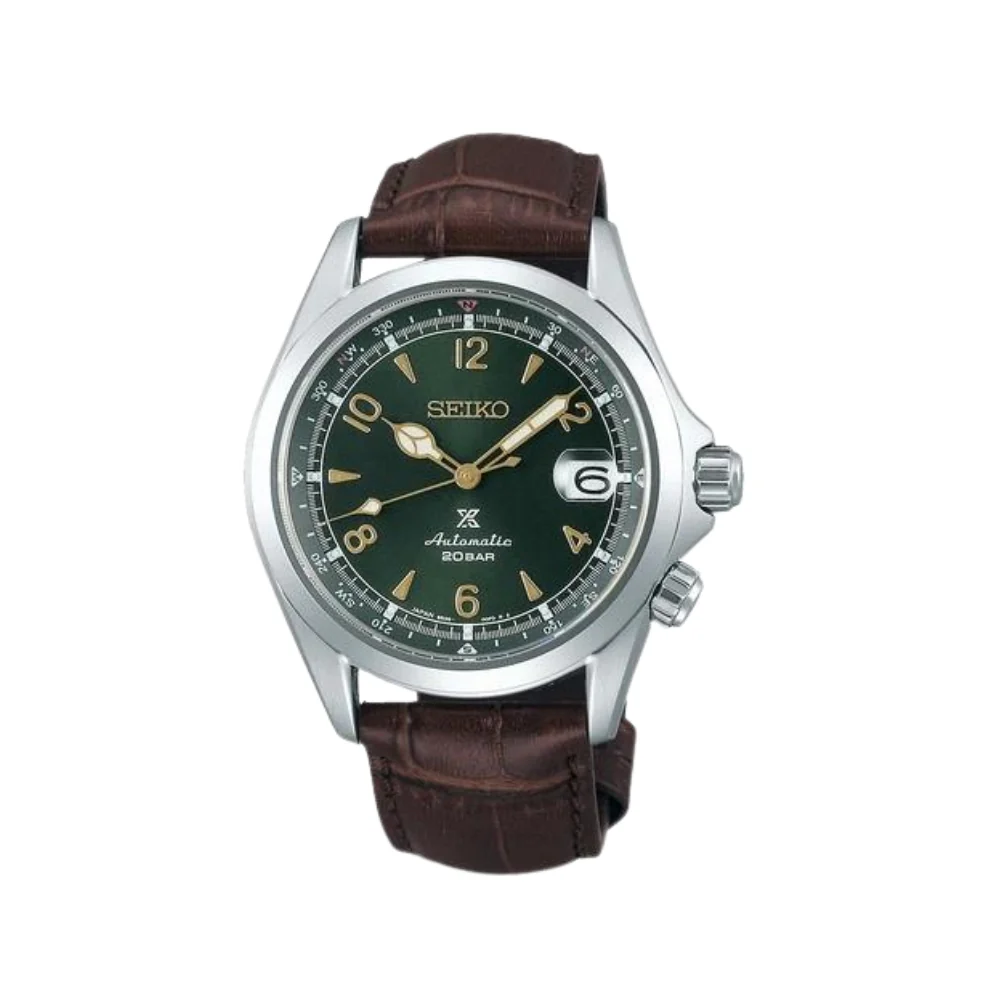 Seiko Prospex Alpinist Automatic Green Dial Stainless Steel Strap Watch