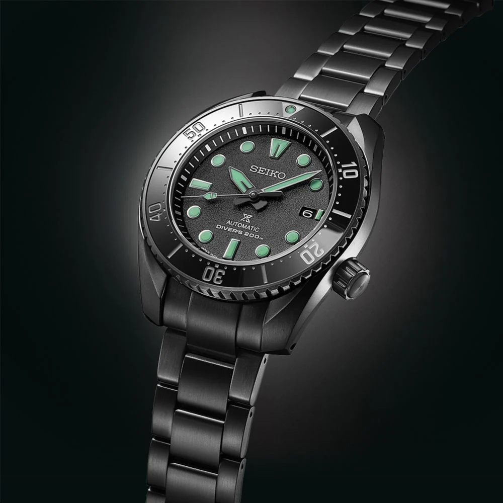 Seiko Prospex Speedtimer Black Series 41mm Watch - Image 4