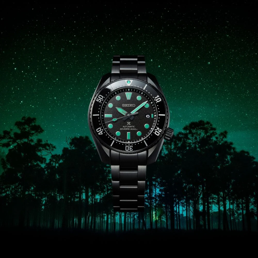 Seiko Prospex Speedtimer Black Series 41mm Watch - Image 5