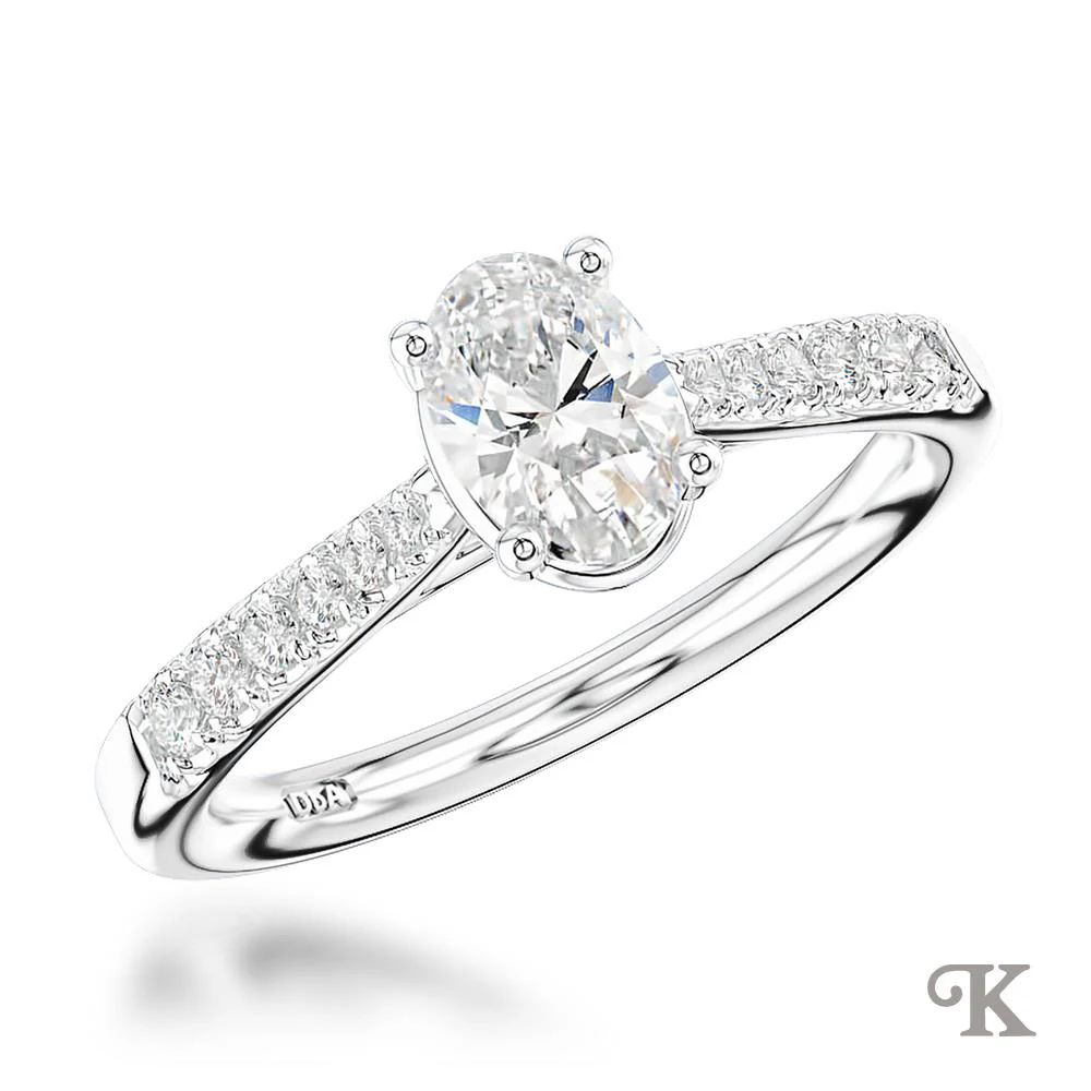 Skye Classic Oval Solitaire