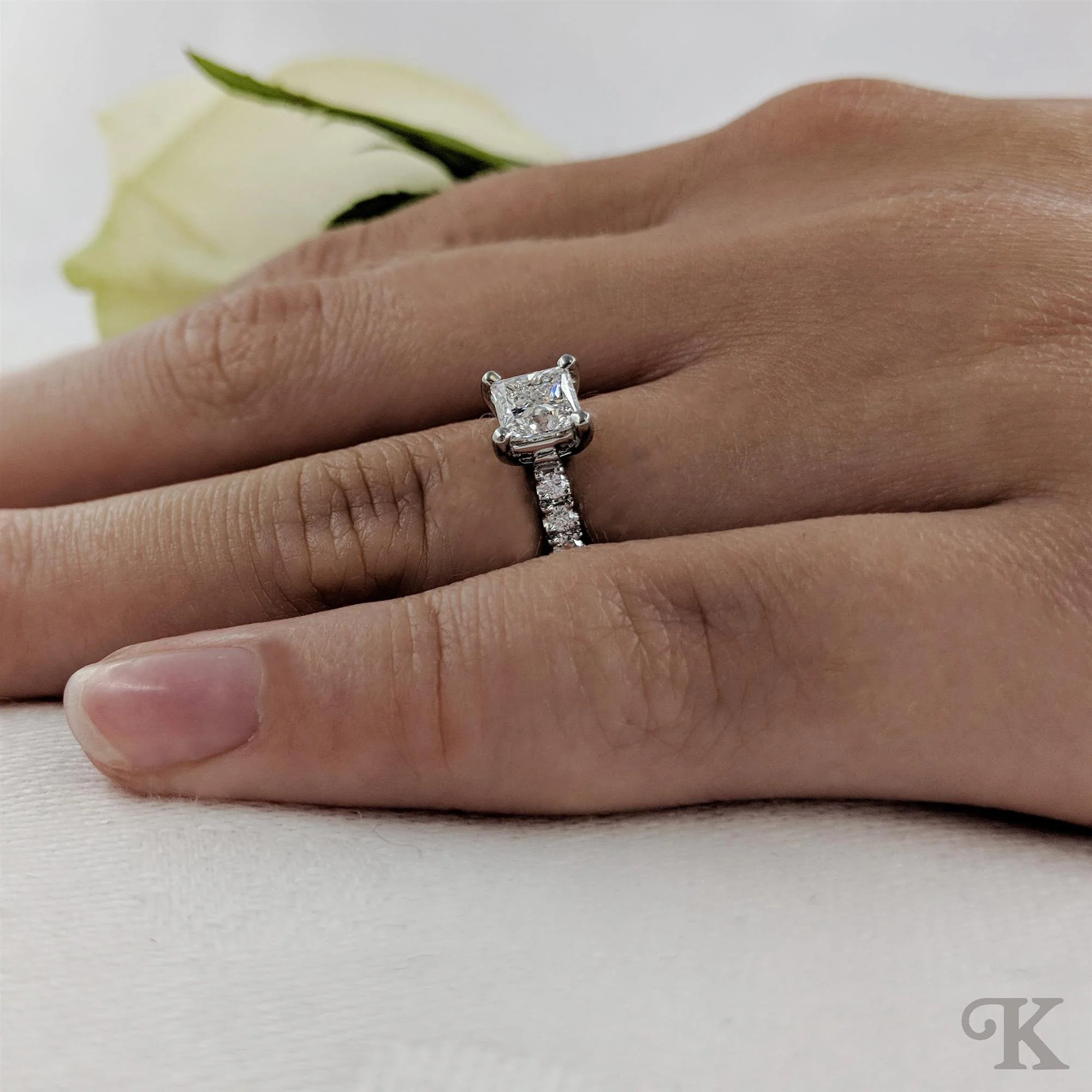 Skye Classic Princess Solitaire - Image 2