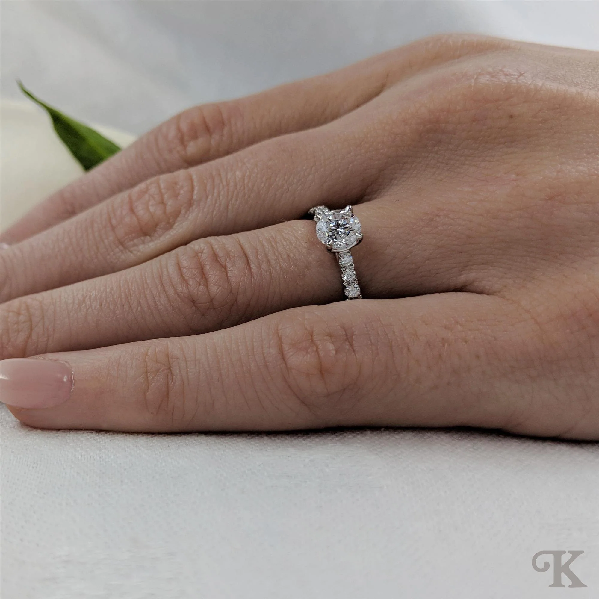 Skye Classic Round Solitaire - Image 2