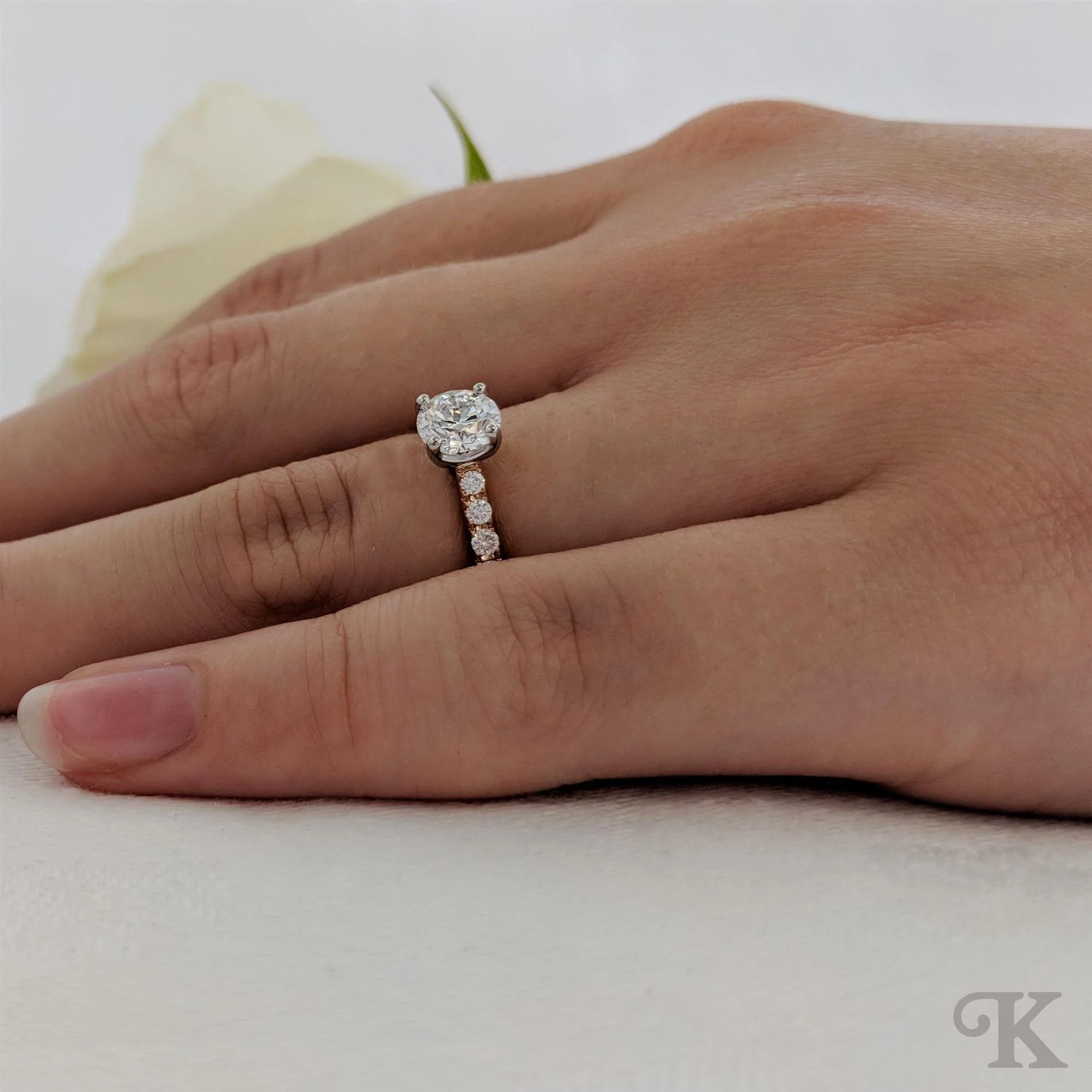 Skye Classic Round Solitaire - Image 2