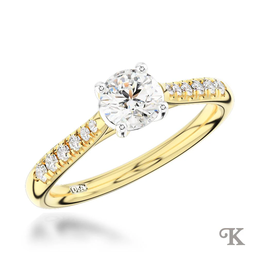 Skye Classic Round Solitaire