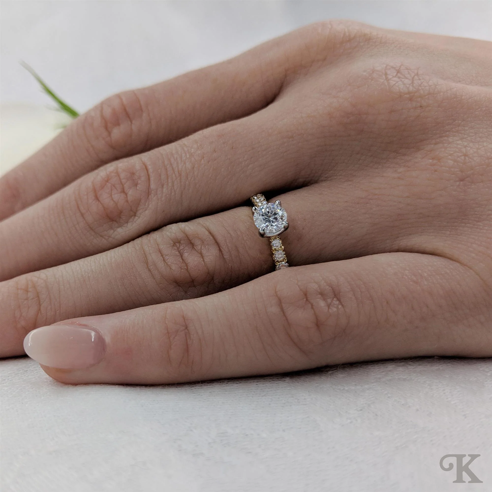Skye Classic Round Solitaire - Image 2