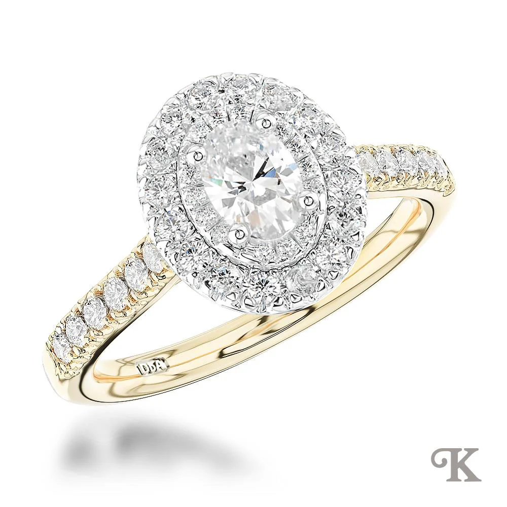 Skye Duo Oval Halo