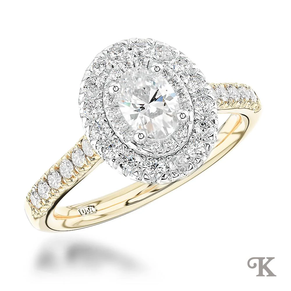 Skye Duo Oval Halo