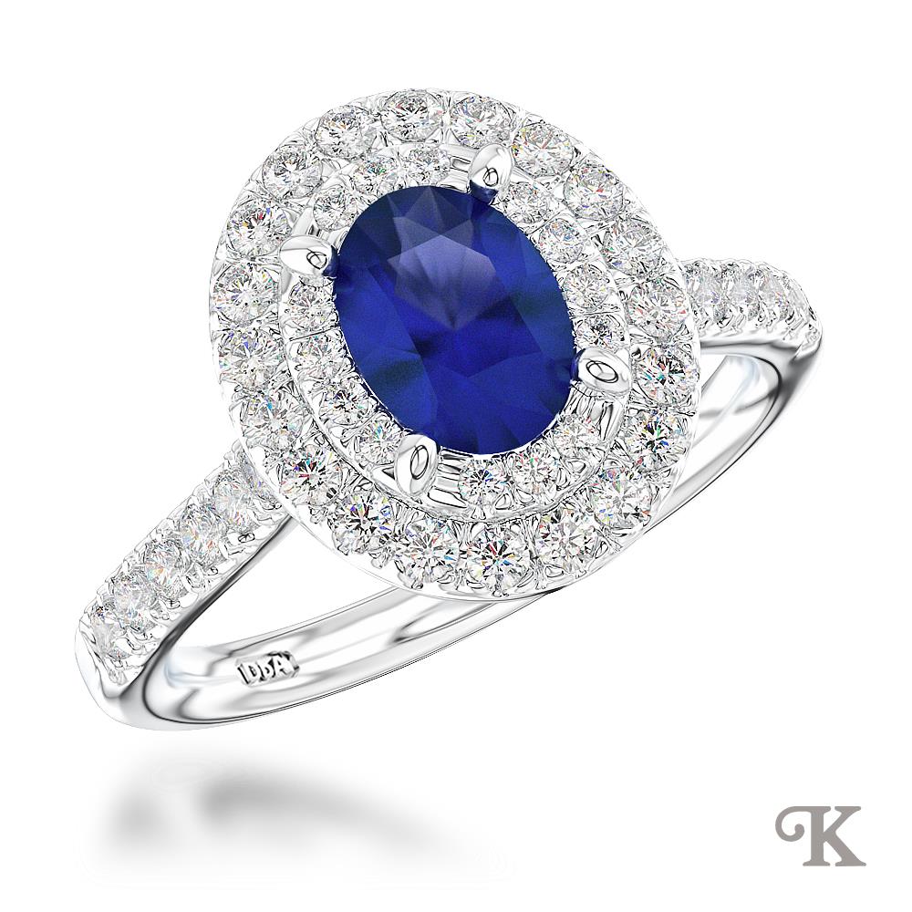 Skye Duo Oval Halo