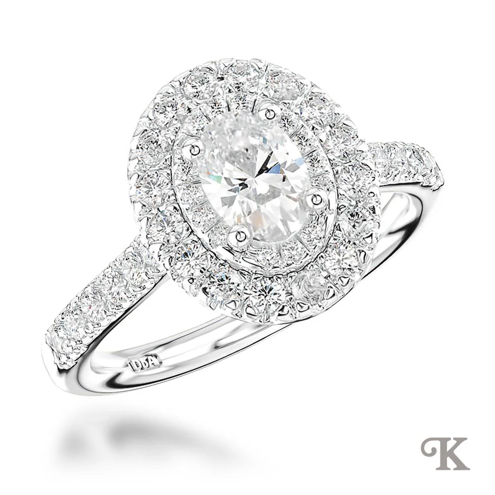 Skye Duo Oval Halo