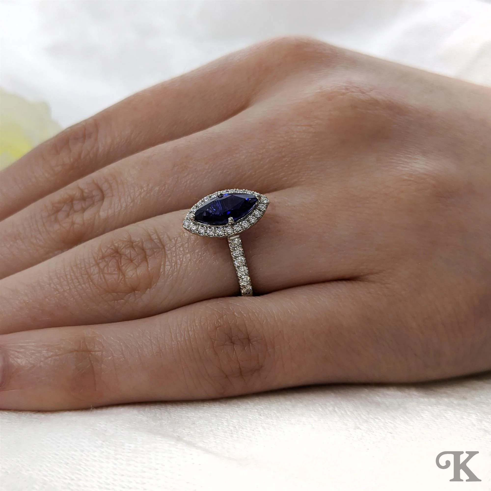 Skye Marquise Halo - Image 2