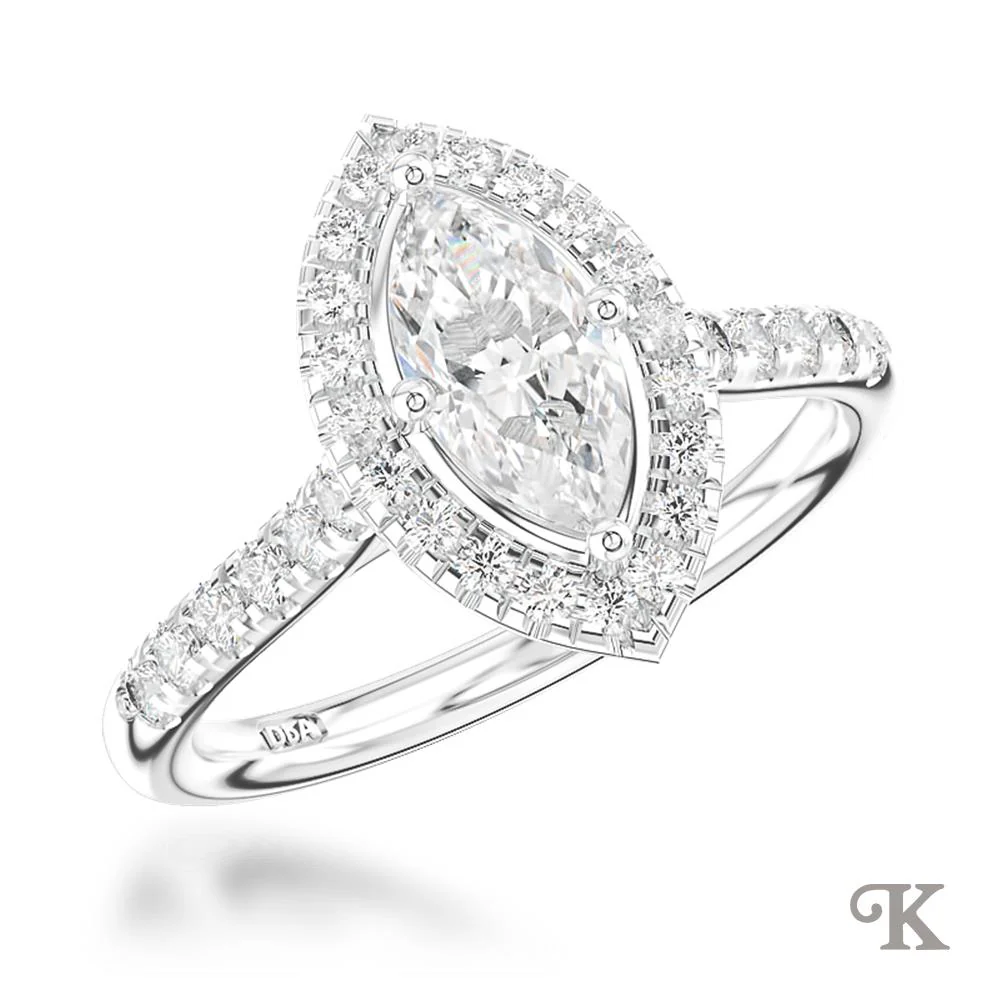 Skye Marquise Halo