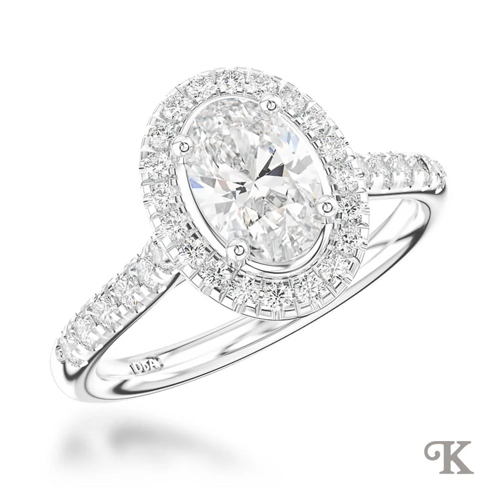 Skye Oval Halo