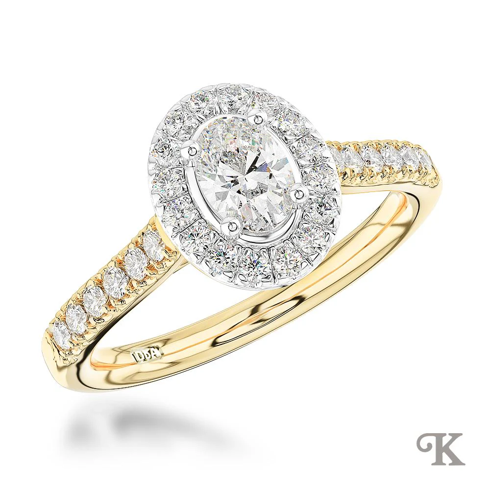 Skye Oval Halo