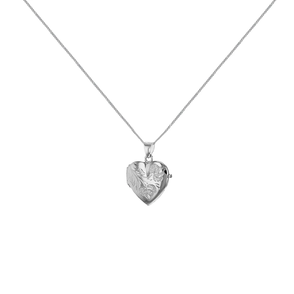 Sterling Silver Cremation Locket with Photo