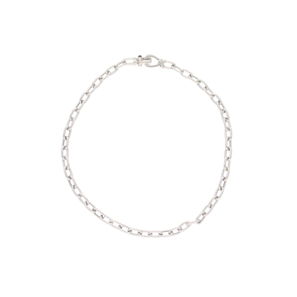 Sterling Silver Oval Link Chain - Image 3