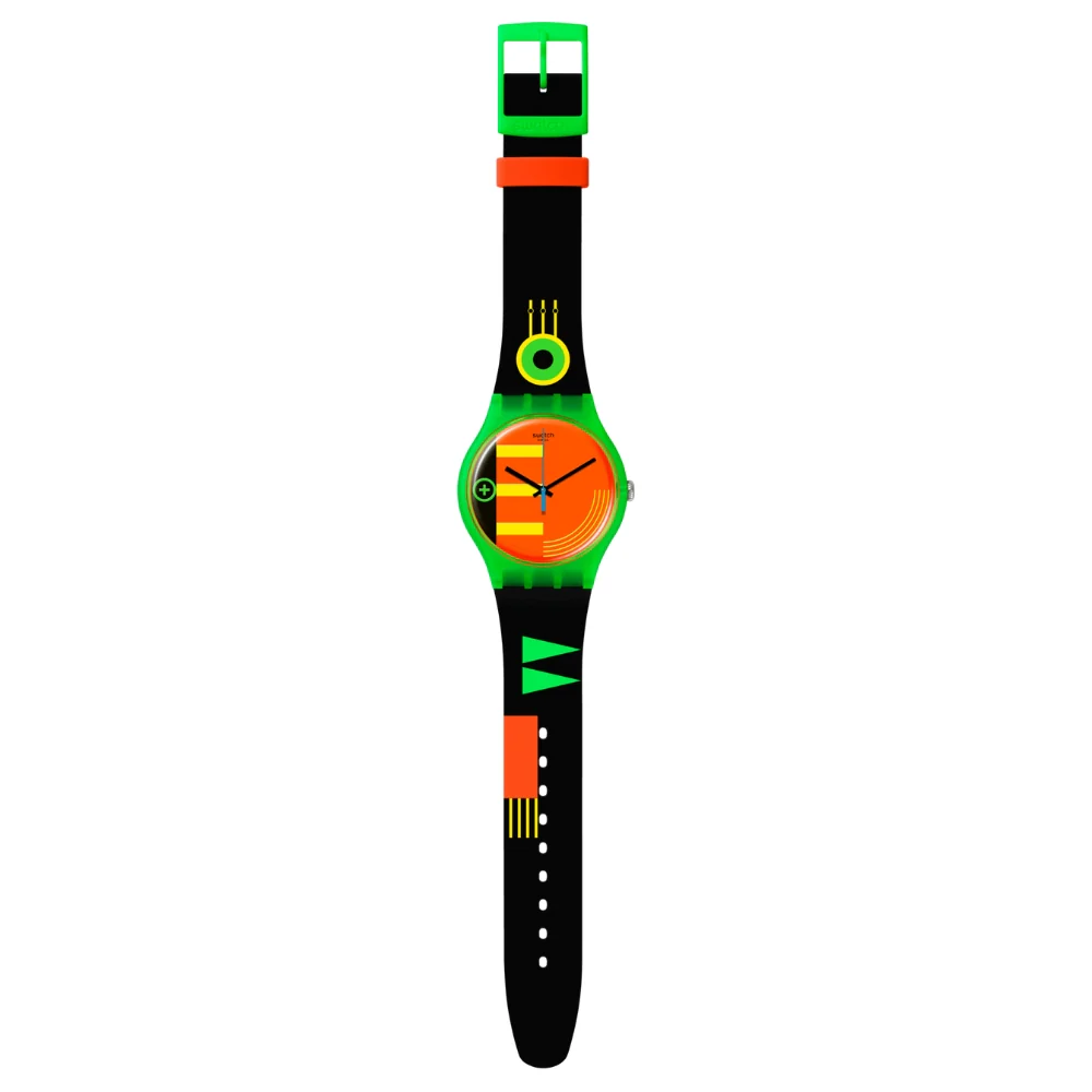 Swatch Neon Rider 41mm Watch - Image 2