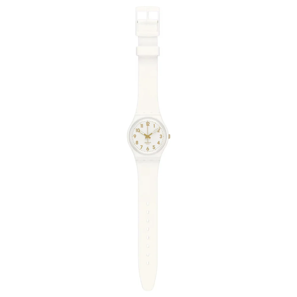 Swatch White Bishop Watch - Image 2
