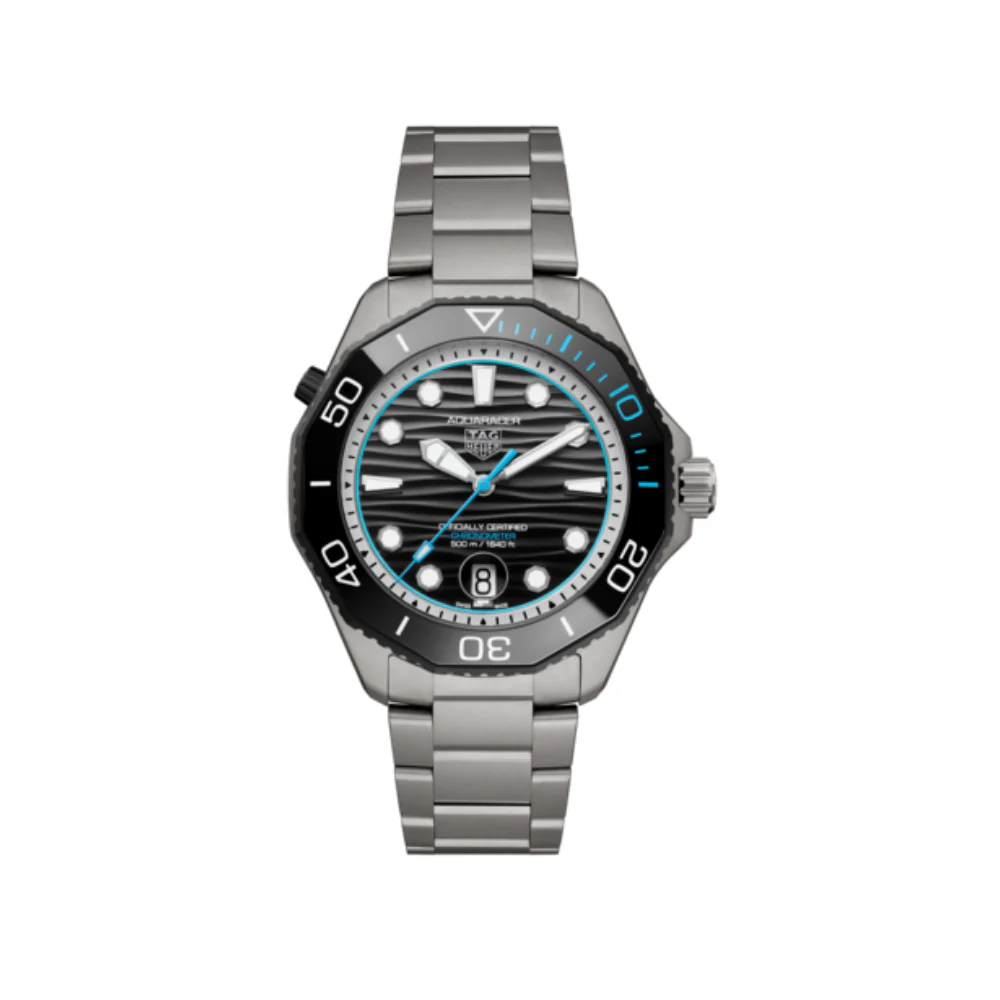 TAG Heuer Aquaracer Pro 500 Date Black & Blue Watch