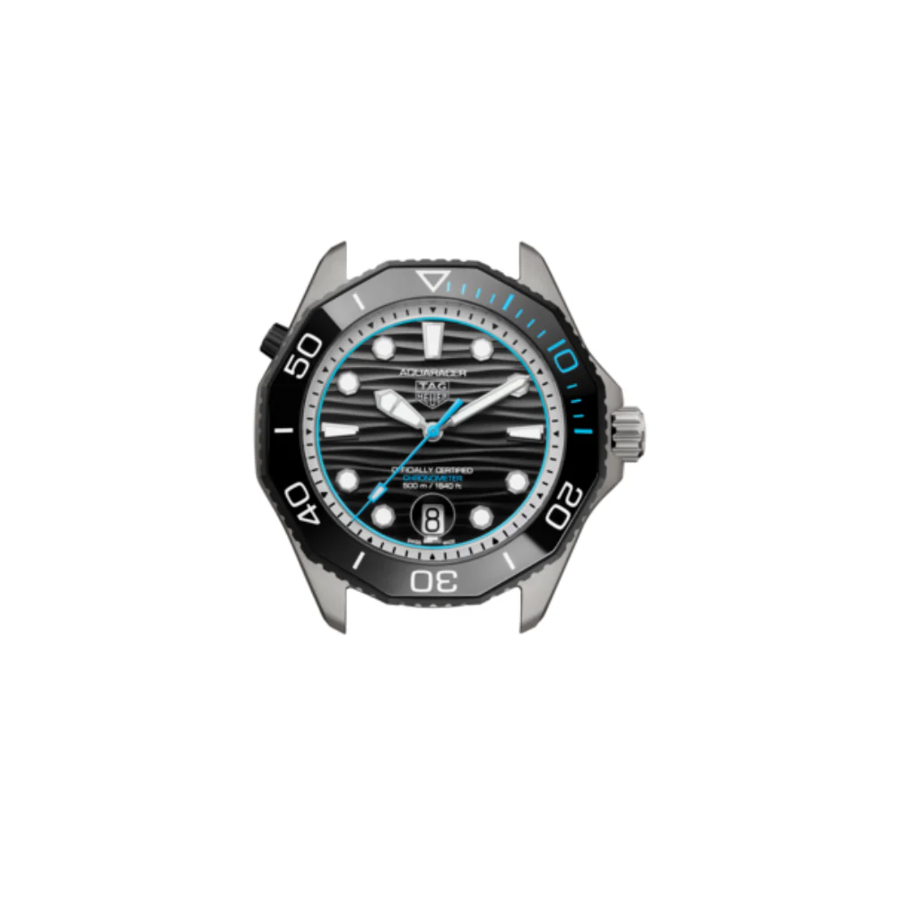 TAG Heuer Aquaracer Pro 500 Date Black & Blue Watch - Image 5