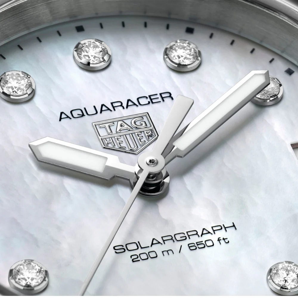 TAG Heuer Aquaracer Professional 200 Solargraph 34mm Watch - Image 5