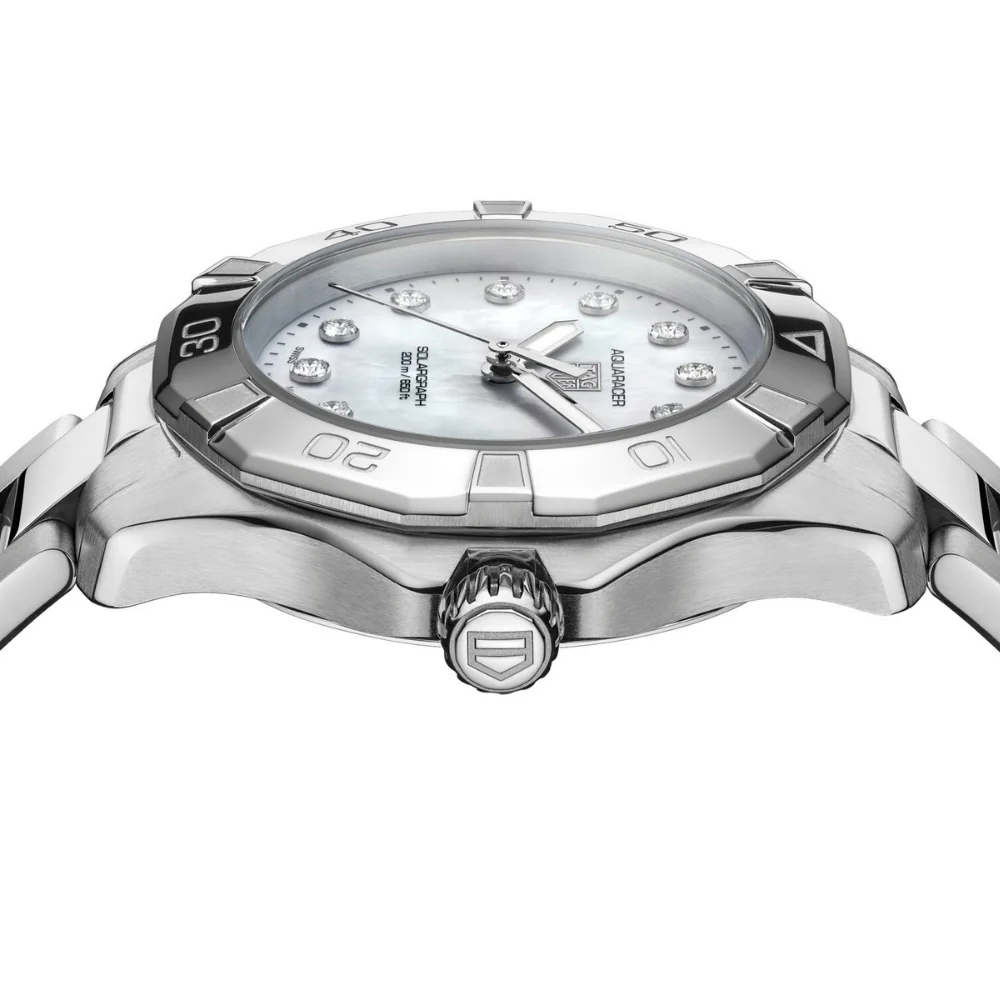 TAG Heuer Aquaracer Professional 200 Solargraph 34mm Watch - Image 6