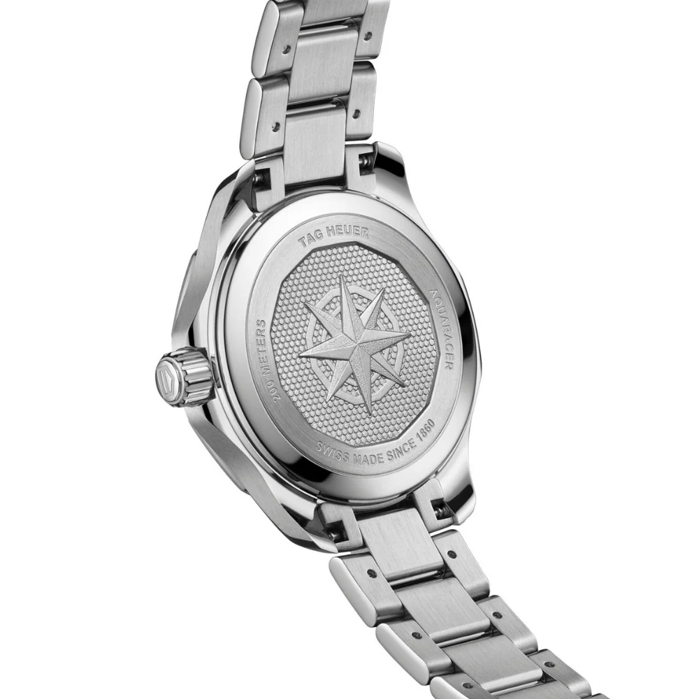 TAG Heuer Aquaracer Professional 200 Solargraph Pearl Dial 34mm Watch - Image 2