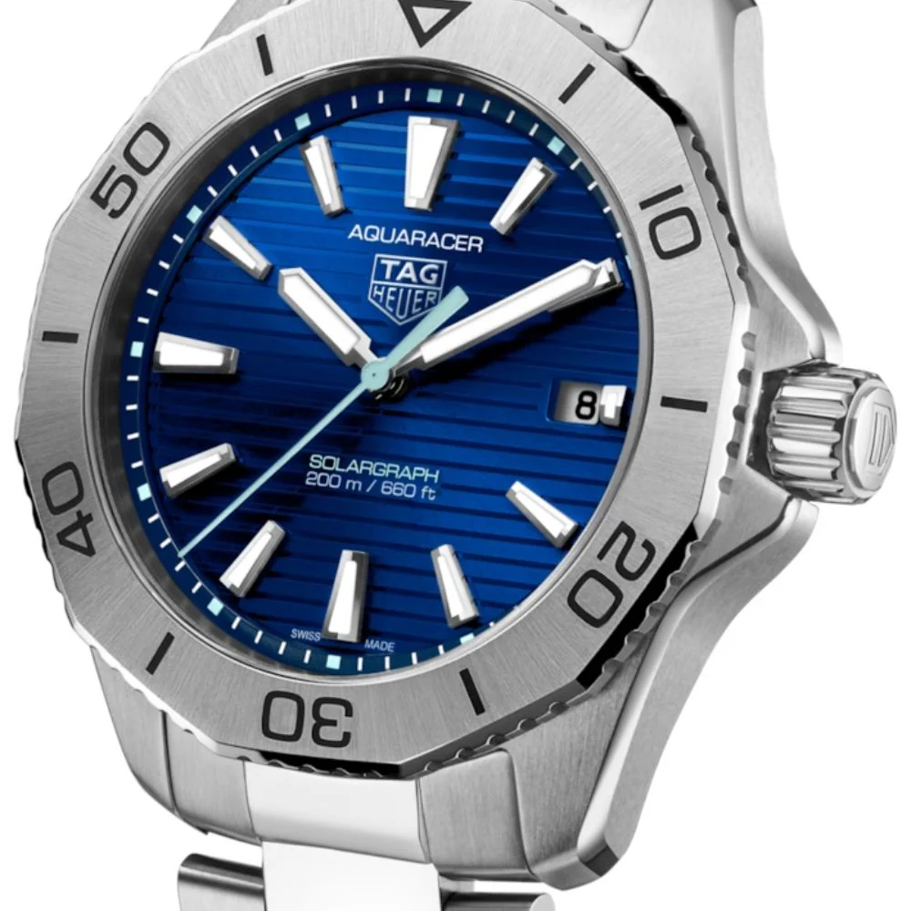 TAG Heuer Aquaracer Professional 200 Blue 40mm Watch - Image 3